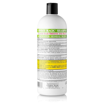 Cowboy Magic Rosewater Shampoo, 946ml
