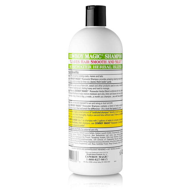 Cowboy Magic Rosewater Shampoo, 946ml