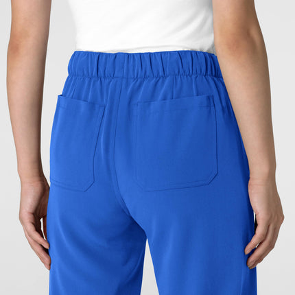 WonderWink Womens Renew Women's Jogger Scrub Pant, Royal, XXX-Large Petite