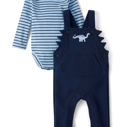 The Children's Place Baby Boys' Overall Set, Blue 