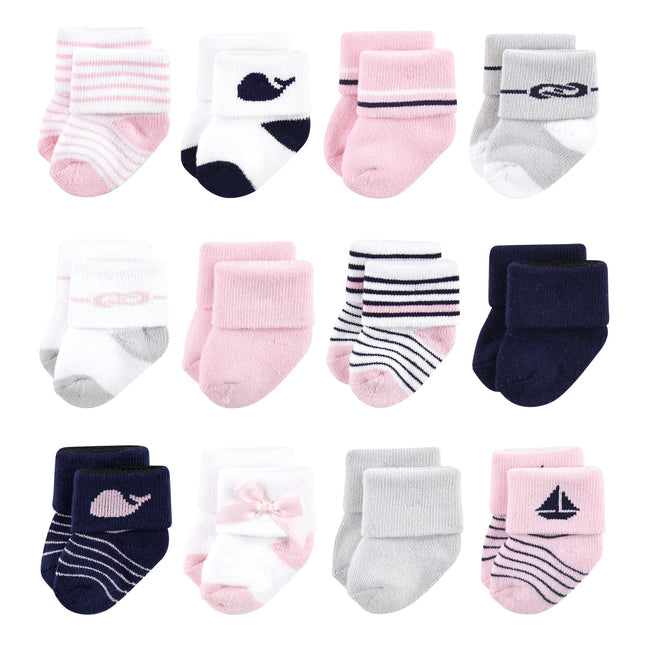 Luvable Friends Baby Girls Unisex Newborn Terry So
