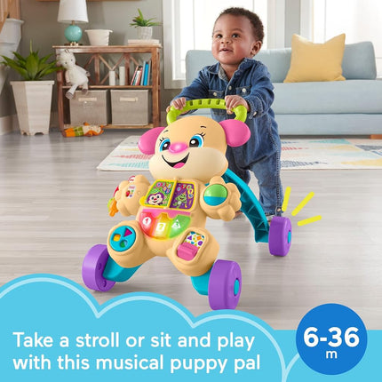 Andador de aprendizaje Smart Stages Aprende con Sis de Fisher-Price Ríe y Aprende