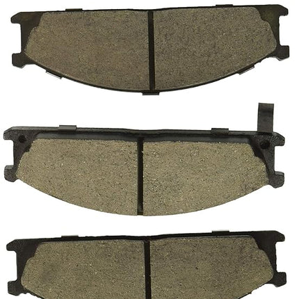 BOSCH BC333 QuietCast Premium Ceramic Disc Brake Pad Set - Compatible with Select Nissan D21, Frontier, Pathfinder, Pickup, Van; Subaru SVX; FRONT
