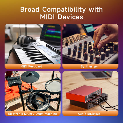 Cable MIDI Cable Matters 500081-BLK