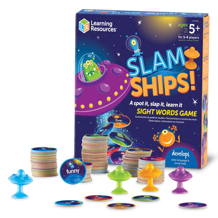Learning Resources Slam Ships Sight Words Game, Ho
