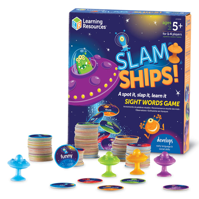 Learning Resources Slam Ships Sight Words Game, Ho