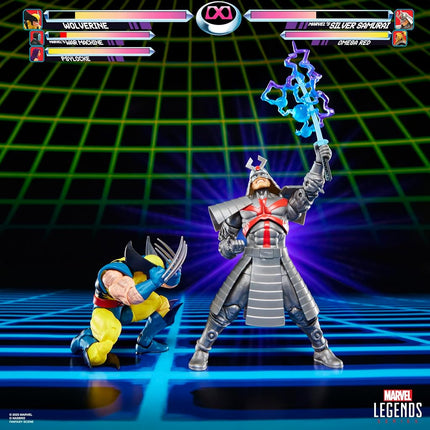Marvel Legends Series Gamerverse Wolverine vs Marvel's Silver Samurai Action Figure Collectibles