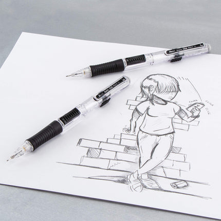 Pentel QUICK CLICK Mechanical Pencil (0.5mm), Black Barrel - PD215A