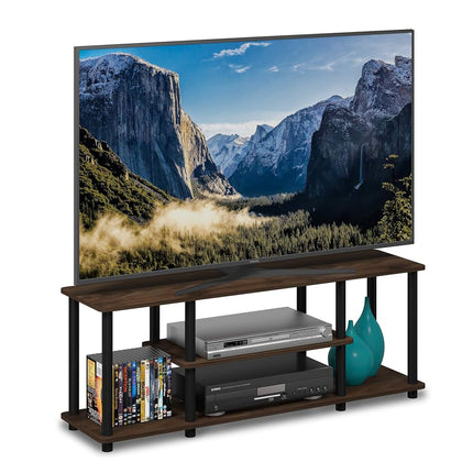 Furinno TURN-N-TUBE 3-Tier Tool-Free TV Stand, Col