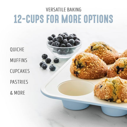GL Bakeware Half Cookie, Blue Haze