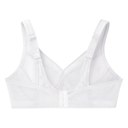 Glamorise MagicLift Seamless Sports Wirefree Bra 1006 (Women's & Women's Plus) White