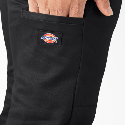 Dickies Men's Skinny Straight Double Knee Work Pants - Durable, Slim Fit, Industrial Uniform & Workwear, Desert Sand, 36W x 32L