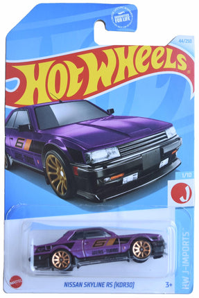 Mattel Hot Wheels Nissan Skyline RS 1:64 Scale Pur
