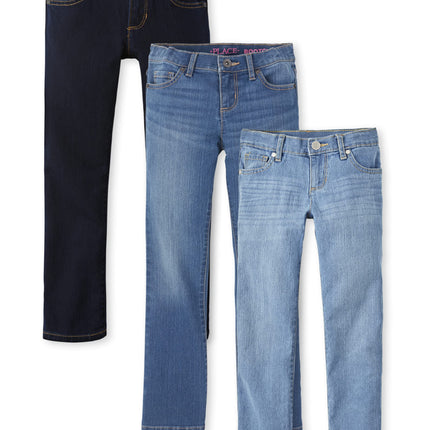 The Children's Place Girl's Basic Skinny Jeans, Bl
