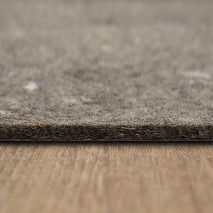 Mohawk Home 5' x 8' Non Slip Rug Pad Gripper 3/8 Thick Dual Surface Felt + Rubber Gripper - Safe for All Floors