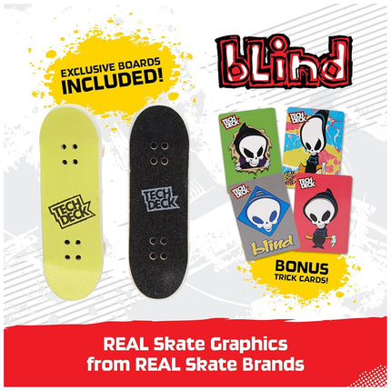 Tech Deck Neon Mega Park X-Connect Creator Skatepark Ramp Set