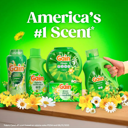 Gain Original Scent Tumble Dryer Sheets 240
