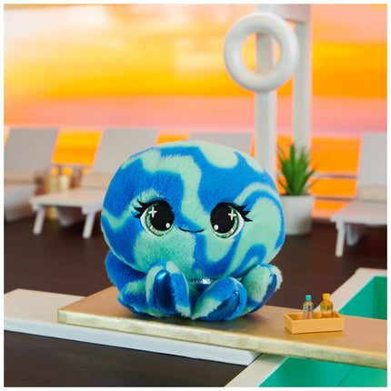 GUND P.Lushes Designer Fashion Pets Marina Coves Peluche Premium de Pulpo, Azul y Verde, 6 pulgadas