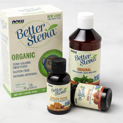 NOW Foods BetterStevia Liquid,8-Ounce