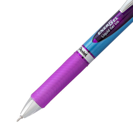 Pentel EnerGel Xm BLN75 0.5mm Violet (Pack of 12)