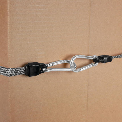 Performance Tool W1456 48-Inch Flat Bungee w/Carabiner - Heavy Duty, Securely Fasten and Tie Down Cargo, Ideal for Trucks, Vans, and SUVs