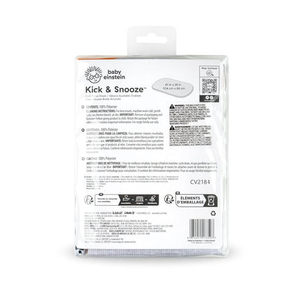 Sábana bajera ajustable de repuesto ovalada Baby Einstein Kick & Snooze