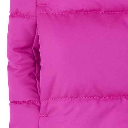 The Children's Place Chaqueta acolchada de peso medio para bebés y niñas pequeñas, resistente al viento, resistente al agua, rosa encantado, 18-24 meses