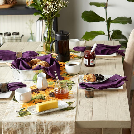 DII Tabletop Collection, Cotton, Olive Green, 20" x 20" (Set of 6)