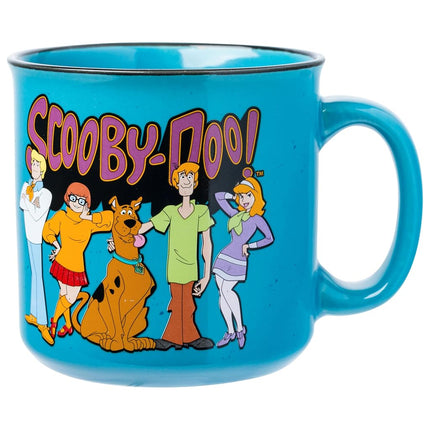 Silver Buffalo Scooby-Doo Ceramic Camper Mug, 20oz