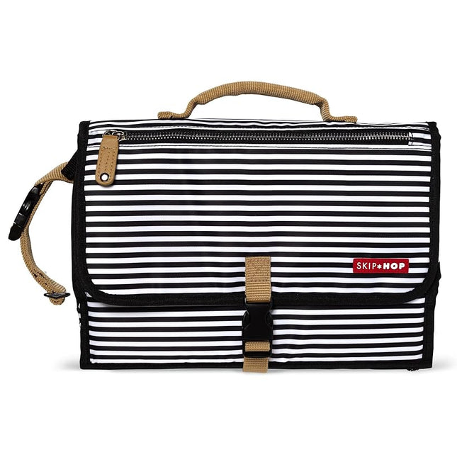 Skip Hop Pronto Mini Changer Black and White Stripe