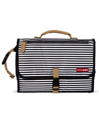 Skip Hop Pronto Mini Changer Black and White Strip
