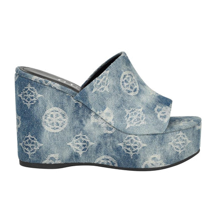 GUESS womens Yenise, Denim Blue 420, 7 UK