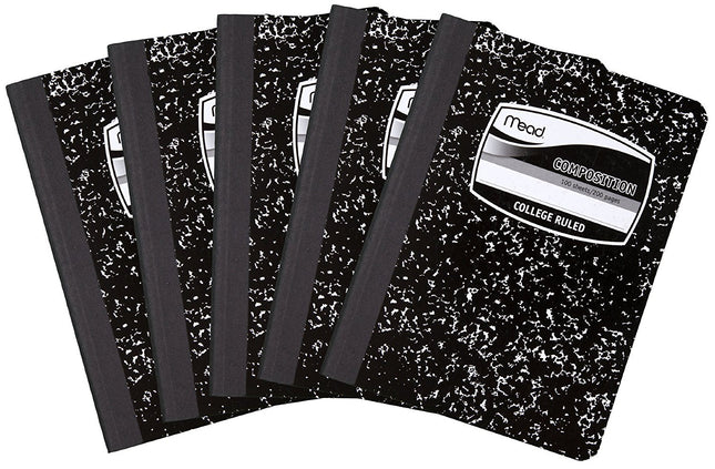 Mead Composition Notebook, College Ruled, 100 Shee