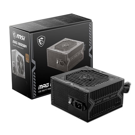MSI MAG A550BN Power Supply, EU Plug - 550 W, 80 P