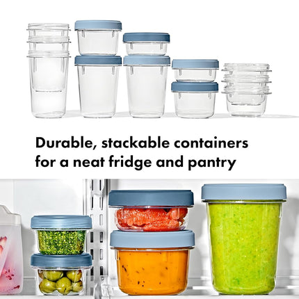 OXO Good Grips Twist & Stack Container, 900 mL , 2-Pack