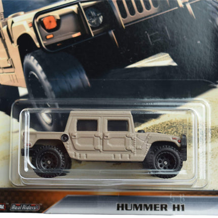 Hot Wheels Furious Off Road Hummer H1 5/5, color canela