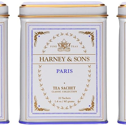 Harney and Sons Classic Tea Sachet in Tin, Paris, 