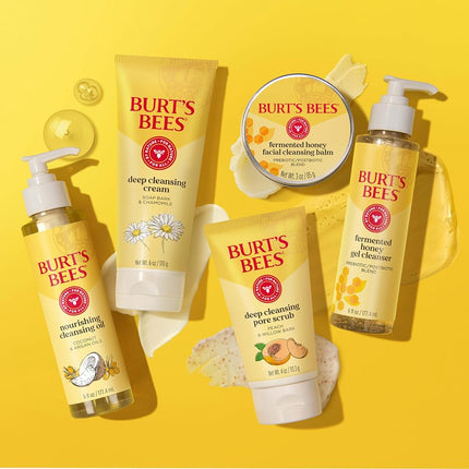 Burt's Bees Soap Bark and Chamomile Deep Cleansing Cream, 6 Ounces (Pack of 3)
