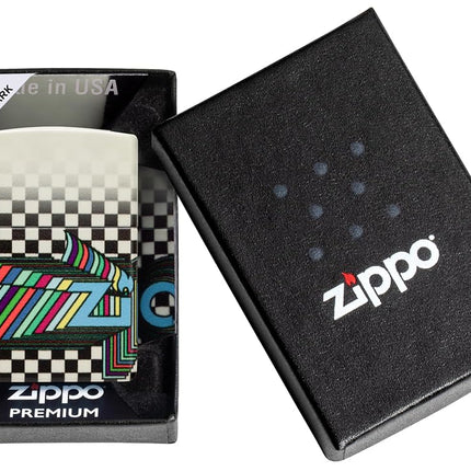 Zippo Pewter Emblem Lighter