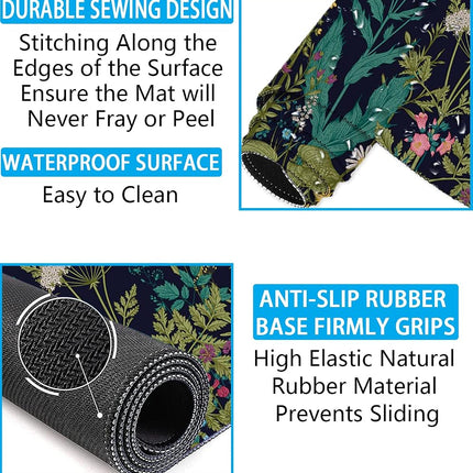 Large Mouse Pad with Wrist Rest, 4-in-1 Wrist Rest for Keyboard and Mouse