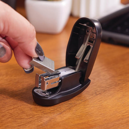 Swingline Tot Stapler with Built-in Staple Remover, Pre-Packed with 1000 Swingline Standard Staples, Black (S7079171)