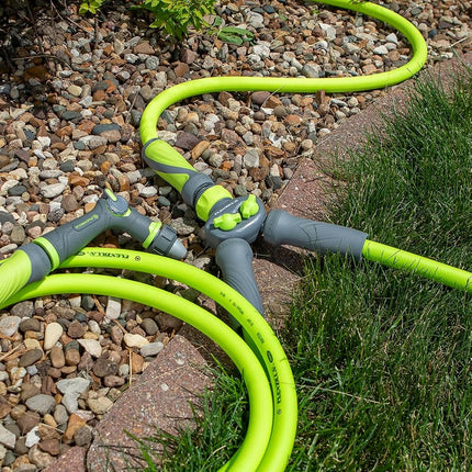 Flexzilla 2-Way Hose Splitter, ZillaGreen/Gray