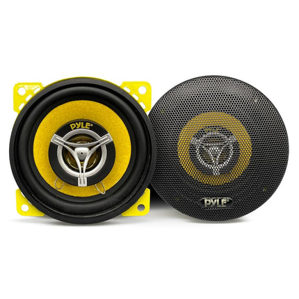 Pyle Car Two Way Speaker System-Pro 4 Inch 140 Wat