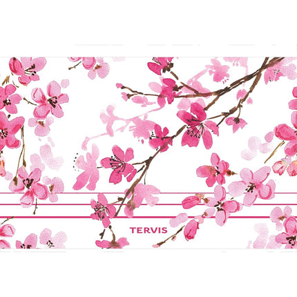Tervis Traveler Sakura Japanese Cherry Blossom Triple Insulated Tumbler Travel Cup Keeps Drinks Cold & Hot, 30oz, Stainless Steel