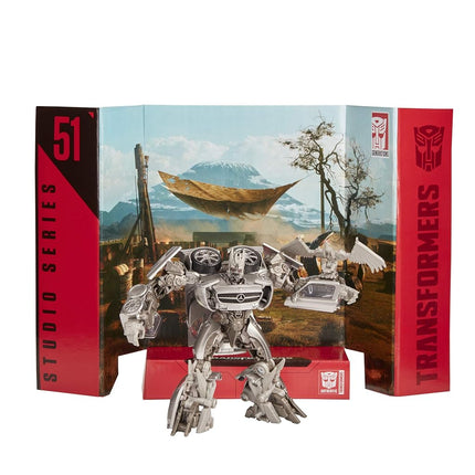 Transformers Juguetes Studio Series 51 Clase de lujo Película Dark of The Moon Figura de acción Soundwave - Niños de 8 años en adelante, 11,4 cm