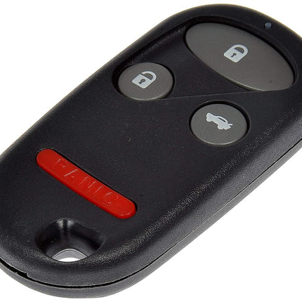 Dorman 99357 Keyless Entry Transmitter for Select Honda Models, Black