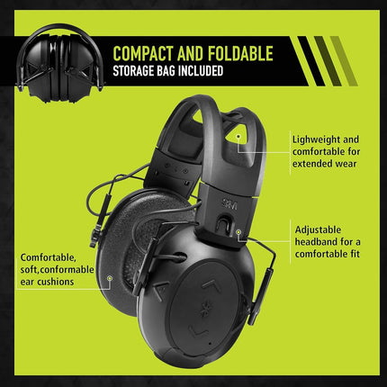 3M - Casque antibruit électronique sans fil Peltor Sport Tactical 500, #TAC500-OTH