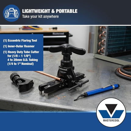 Mastercool 70058-A Black 45˚ Eccentric Flaring Tool Kit