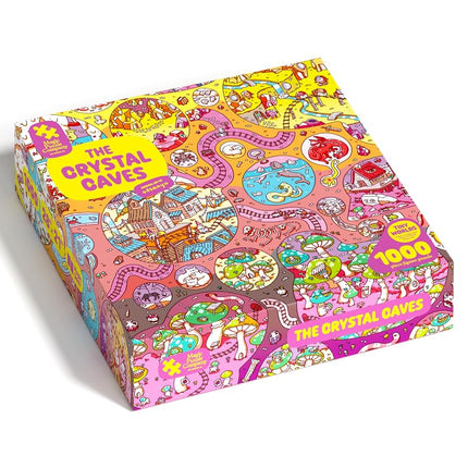 The Crystal Caves • 1000 Piece Jigsaw Puzzle from 