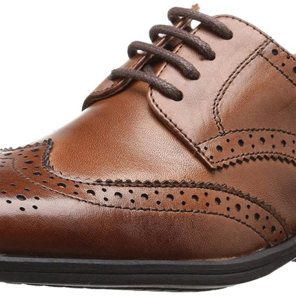 Florsheim Reveal Wing Jr, Boys’ Oxfords, Brown (Cognac), 11.5 Child UK (31 EU)